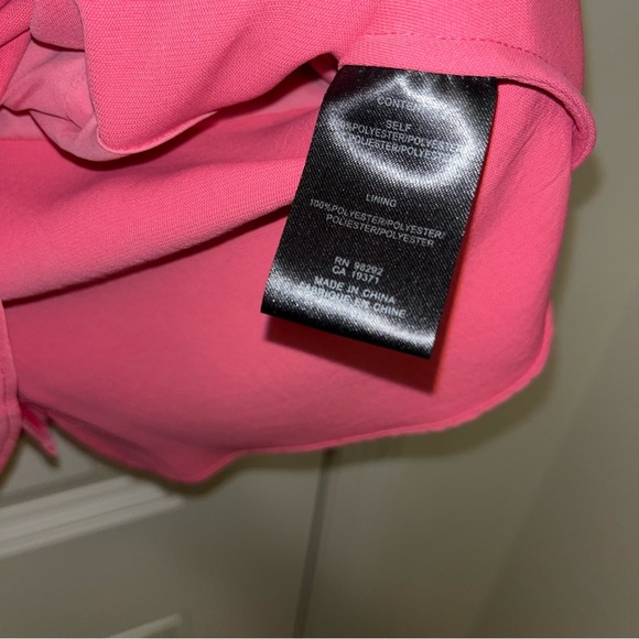 Tibi hot pink fuchsia sleeveless top shirt like new 4 - Picture 6 of 6